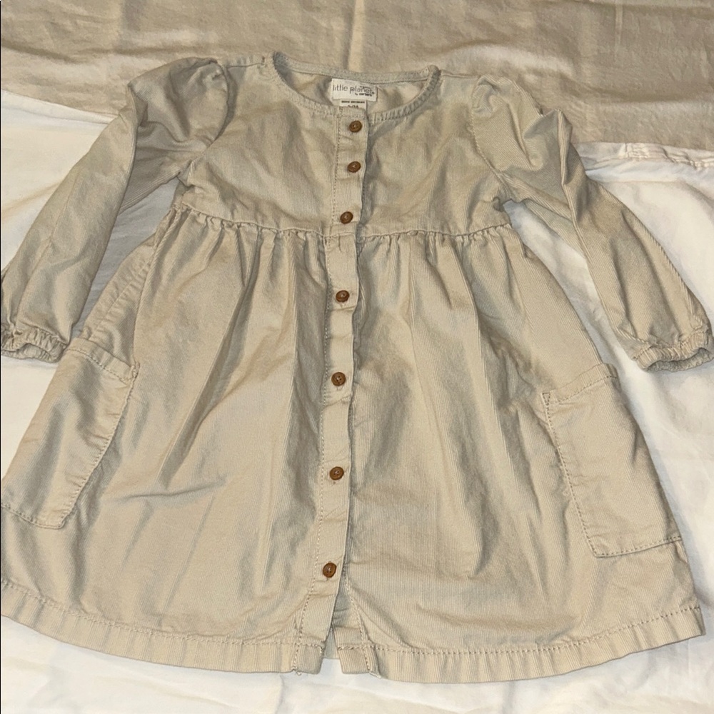 Little Planet Organic cotton “corduroy” dress - 3T